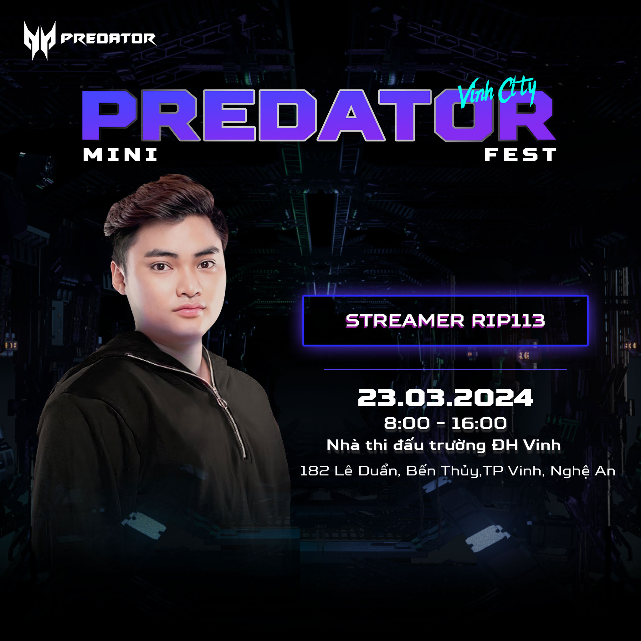 Mini Predator Fest TP. Vinh